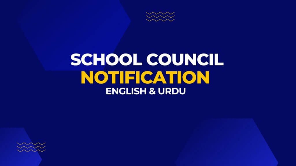 School Council Notification Thumbnail