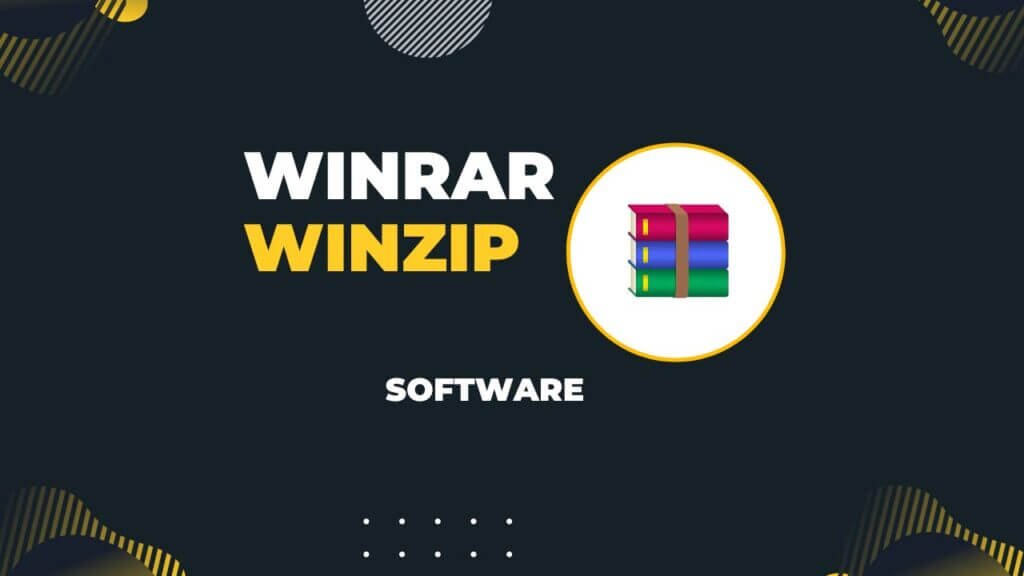 WinRar and WinZip Sofrware