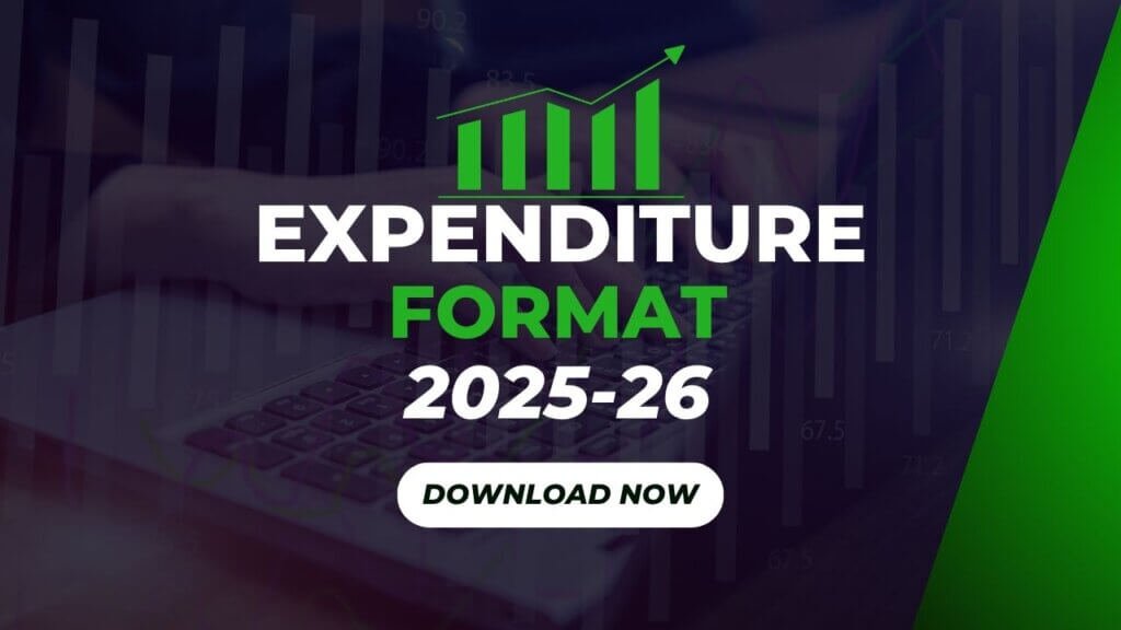 Expenditure Format 2025-26