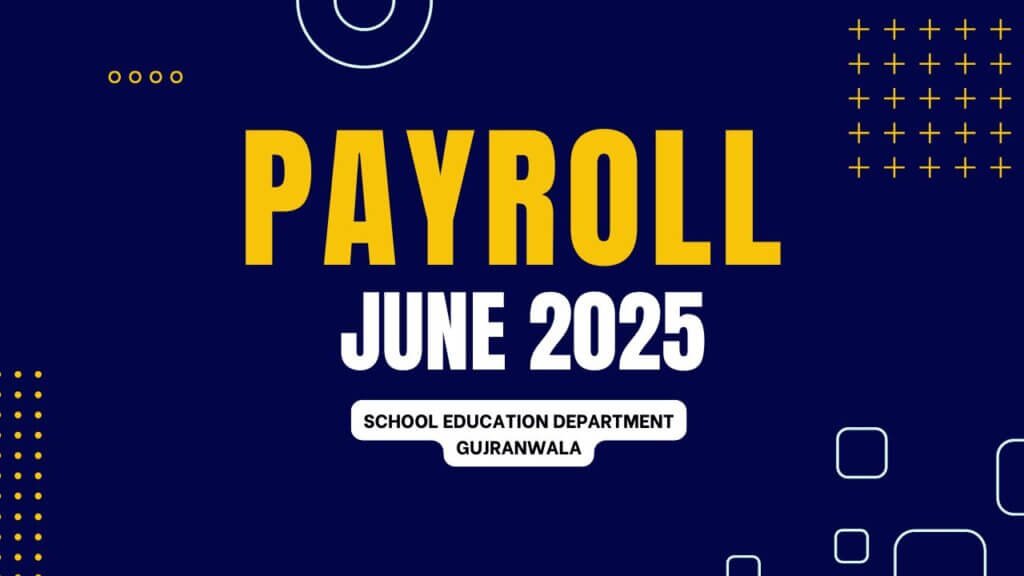 Payroll June 2025