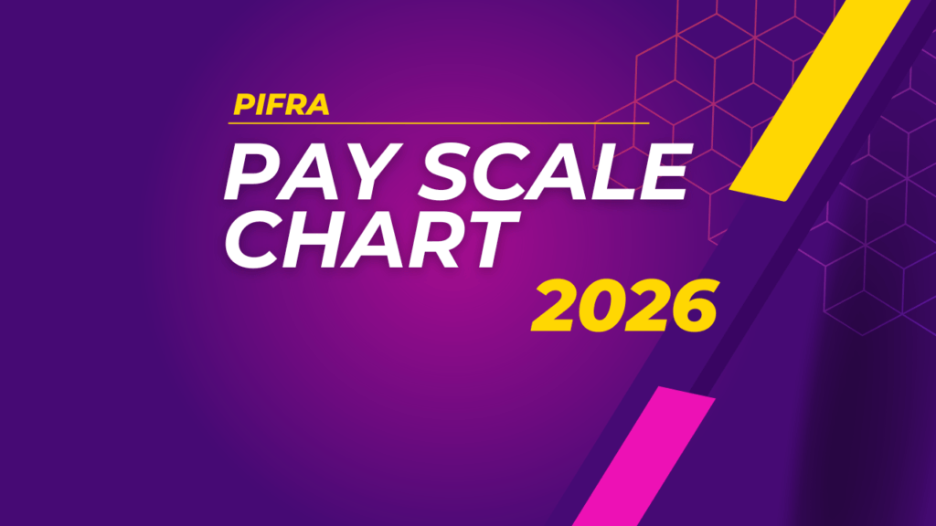 PAY SCALE CHART 2026